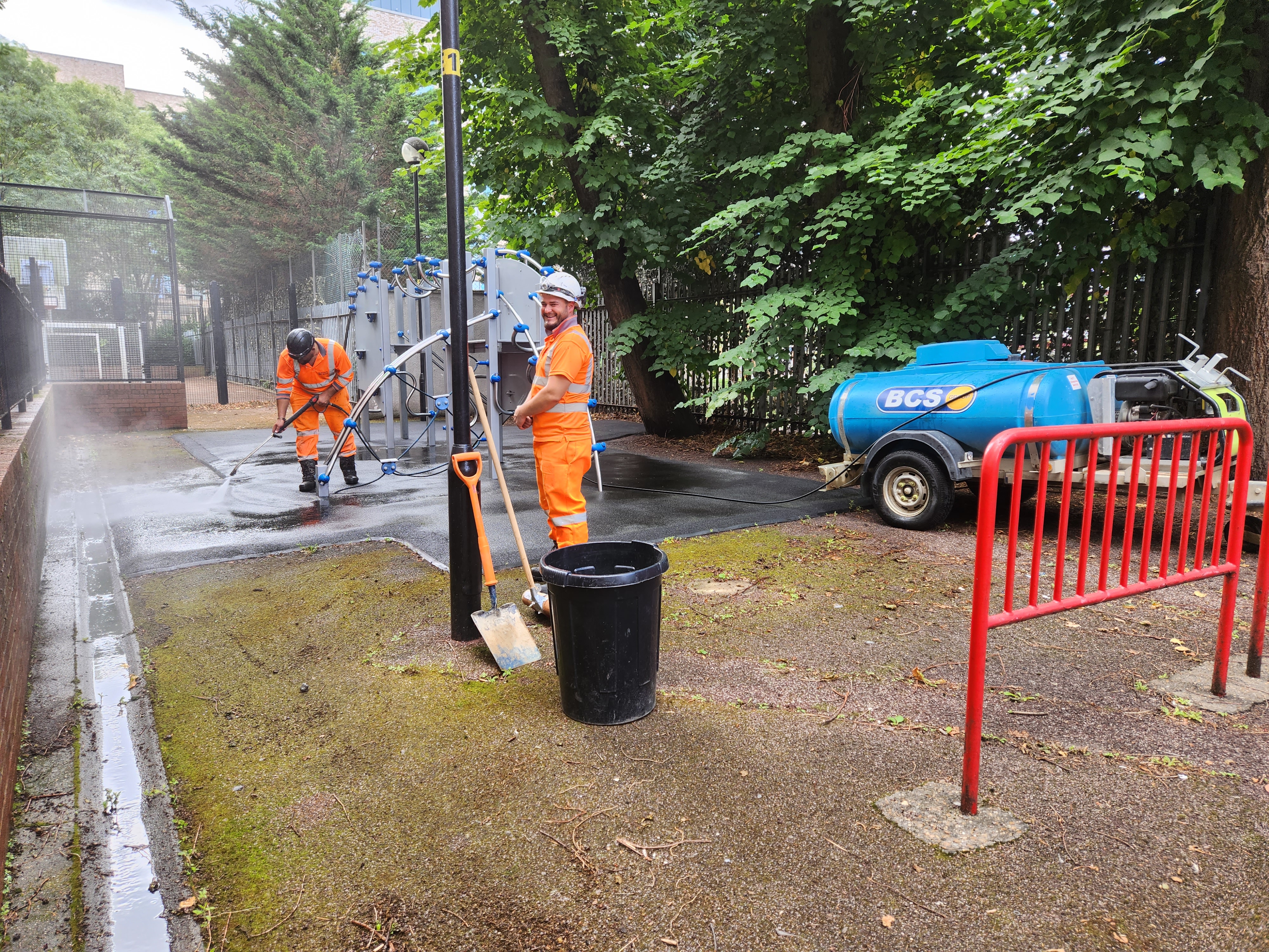 Big Clean Up brightens housing estates across Newham