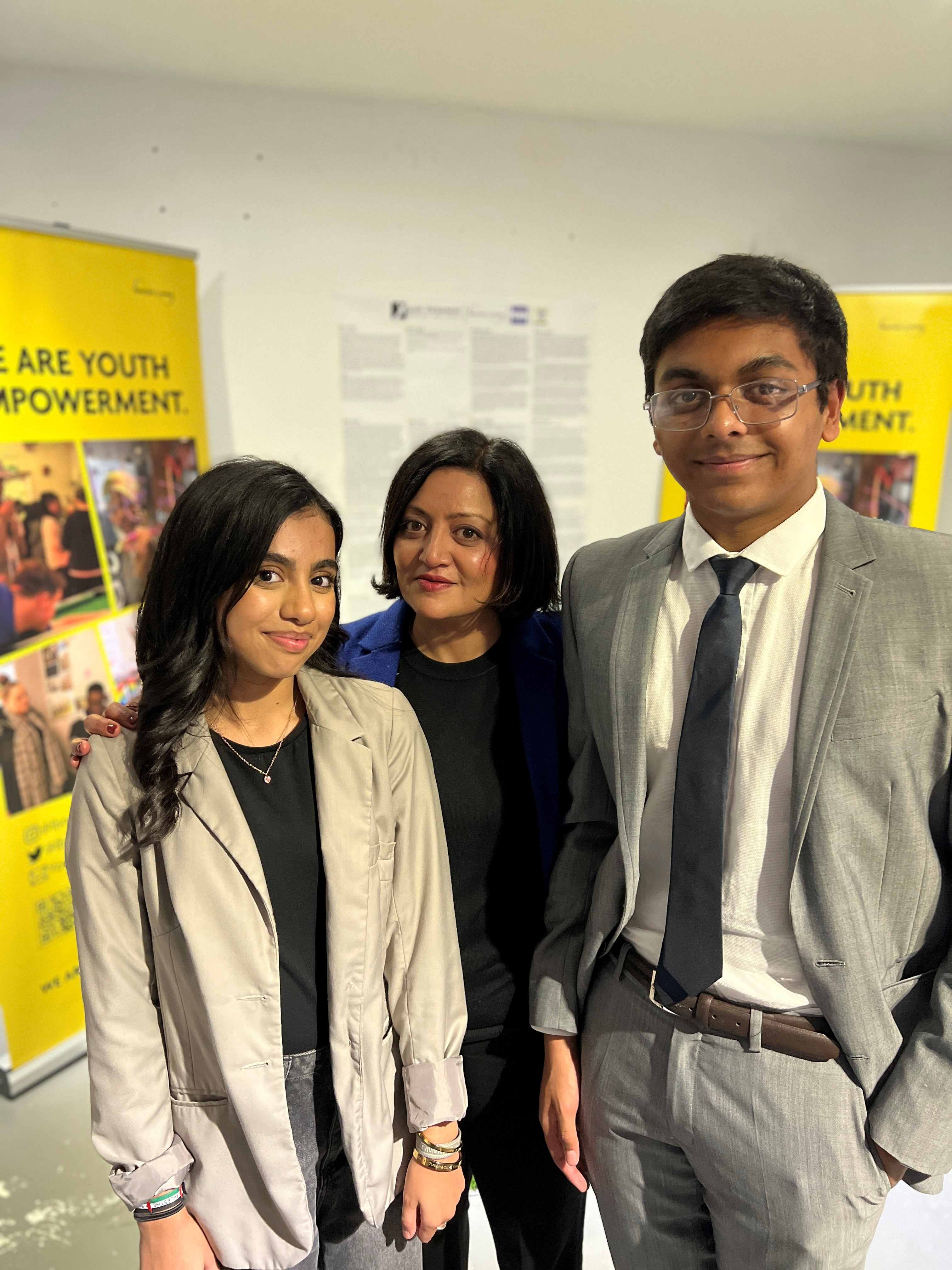 NEWHAM REPRESENTATIVES, Zara Achhodi and Isa Rafiq, ELECTED TO UK YOUTH PARLIAMENT