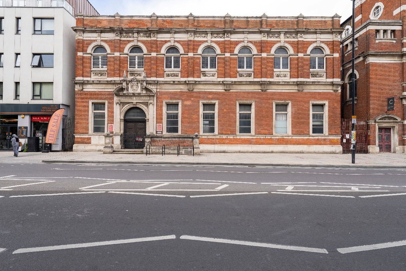 Canning town library external