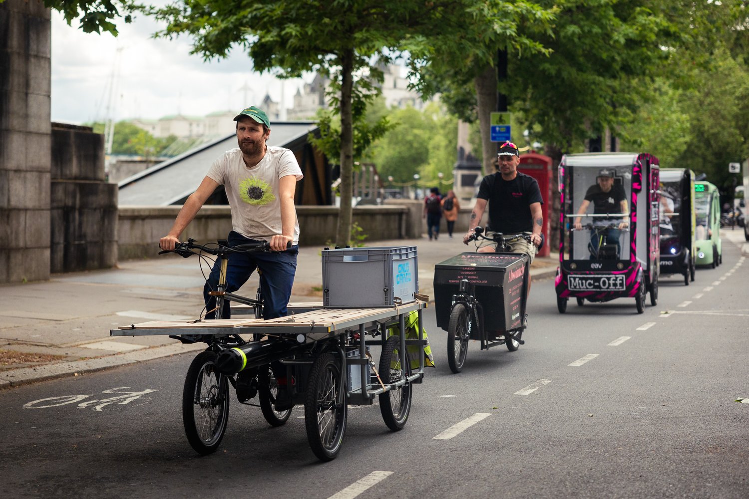 Cargo bike image team london bridge