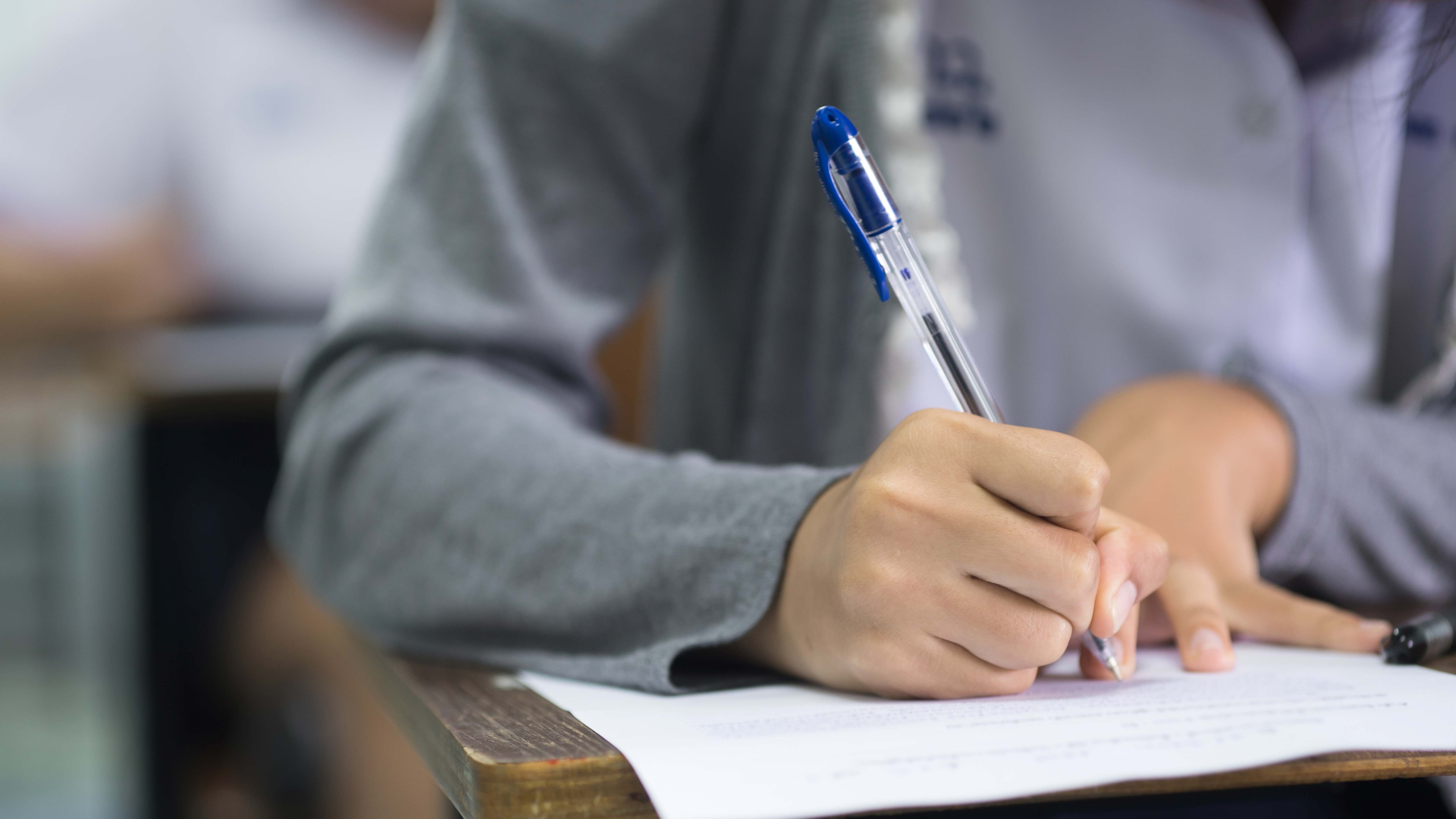 Picture of child writing