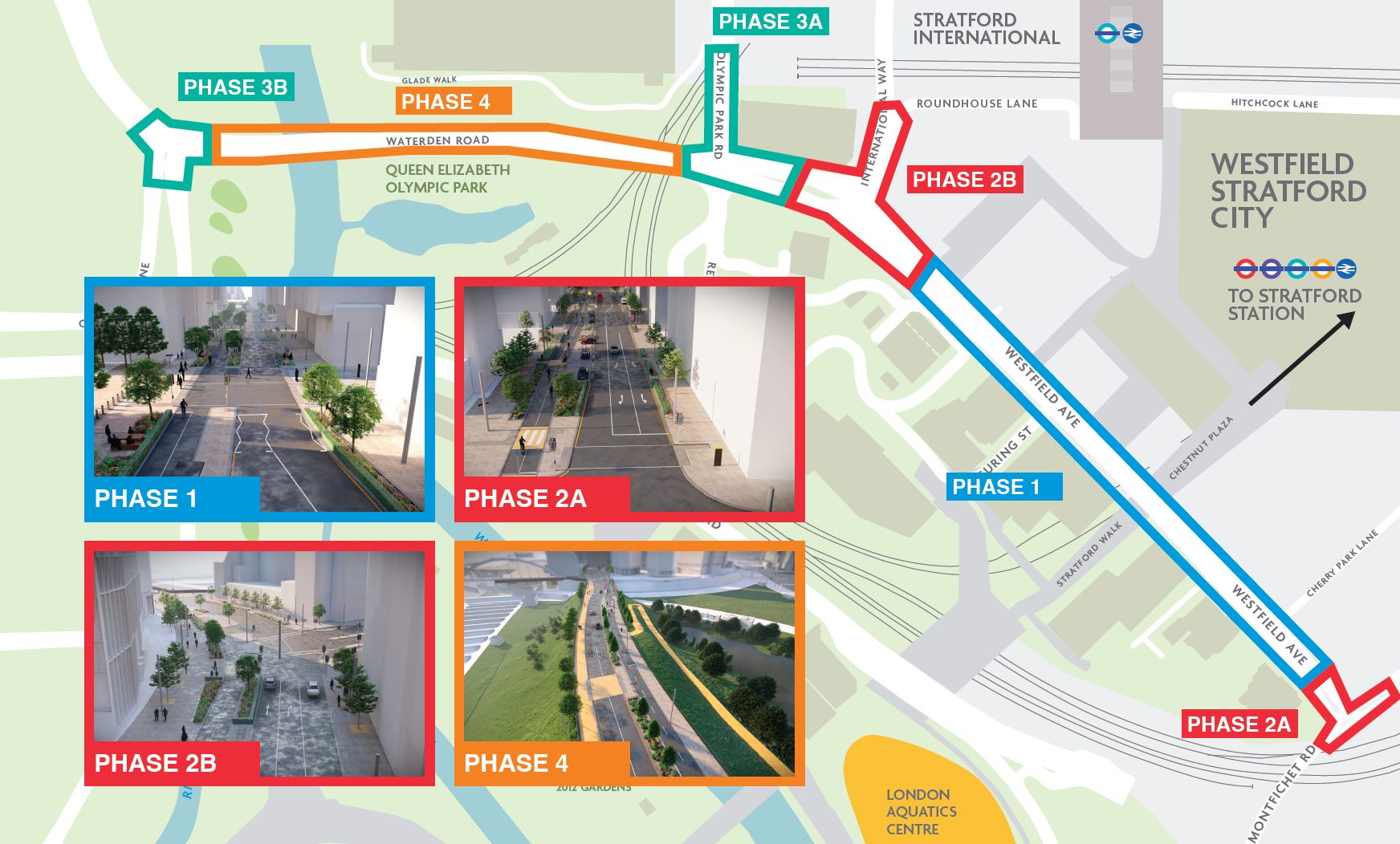 Image 2 project map including construction phases