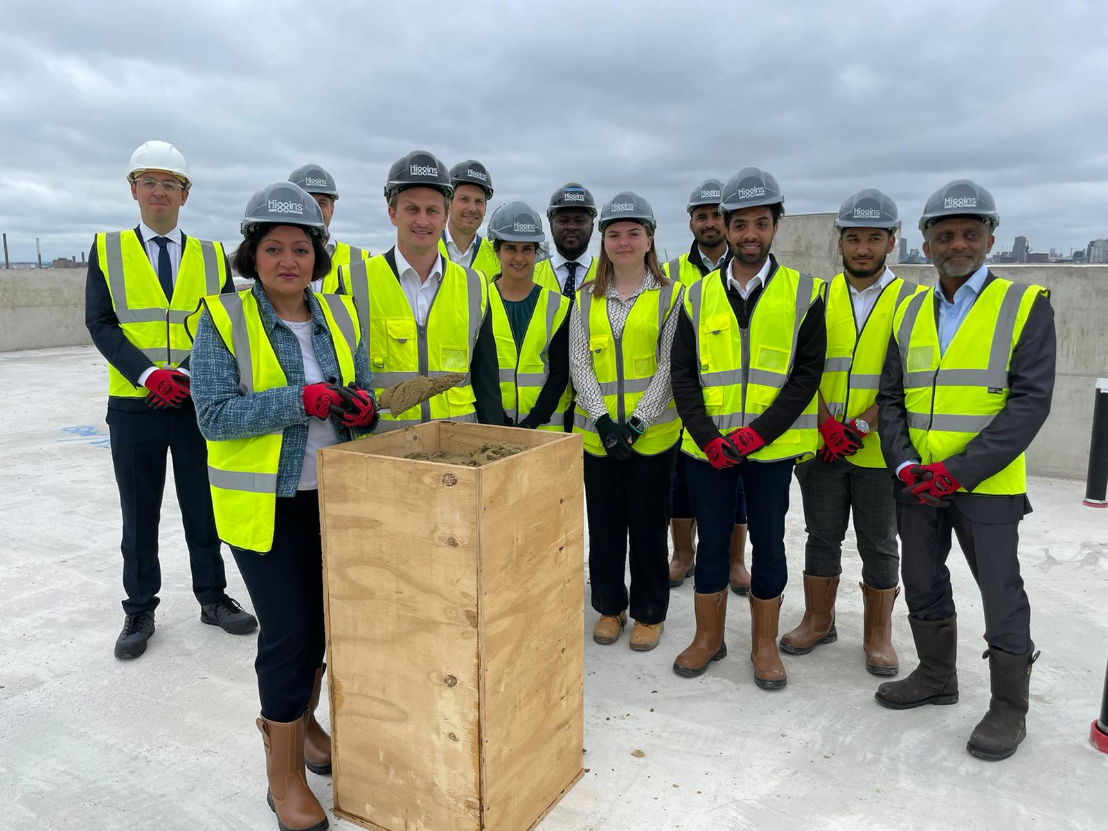 Mayor Rokhsana Fiaz at Topping ceremony